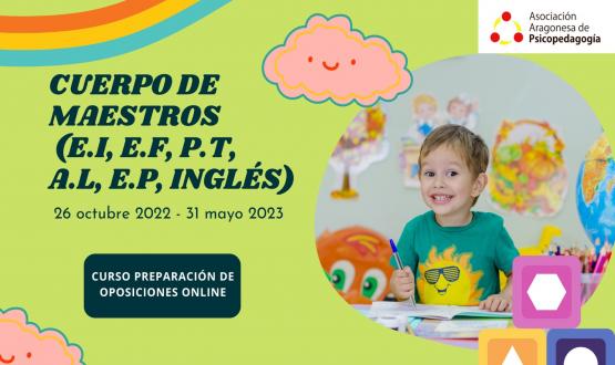 CURSO ONLINE OPOSICIONES CUERPO DE MAESTROS (E.I, E.P, E.F, P.T, A.L, INGLÉS)